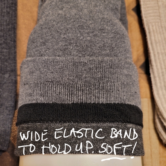 Thigh-high feminine socks. (6) pair left - Picture 6 of 8